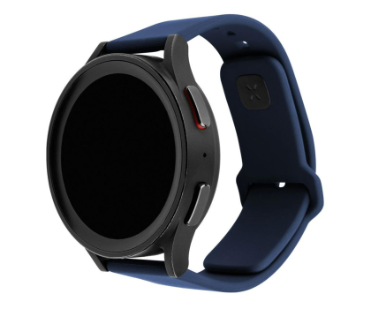 Pasek i akcesoria do zegarków FIXED Silicone Sporty Strap Set do Smartwatch (22mm) Blue